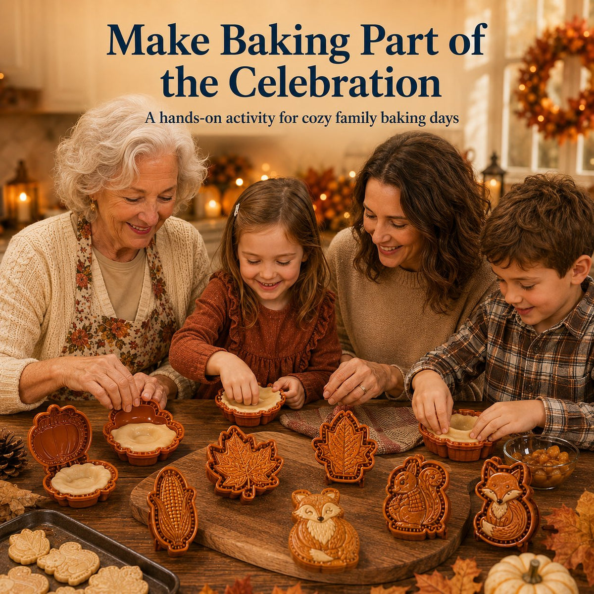 PieEase – Fall Mini Hand Pie Mold