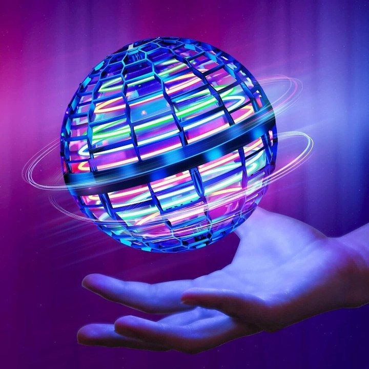 AeroSphere - Self-Returning LED Toy