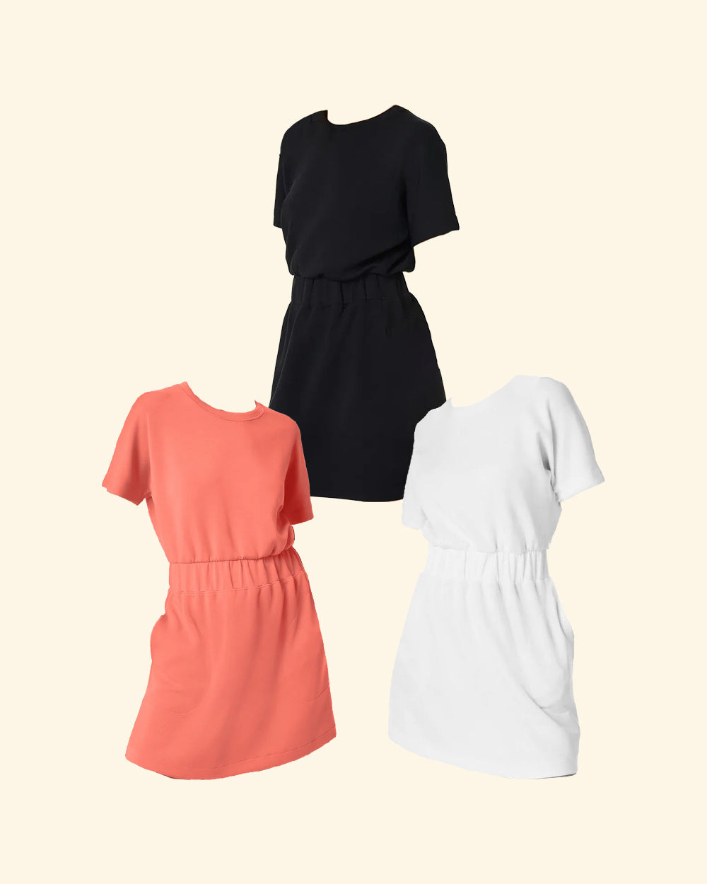 EaseFit – Stretchy Everyday Midi Dress
