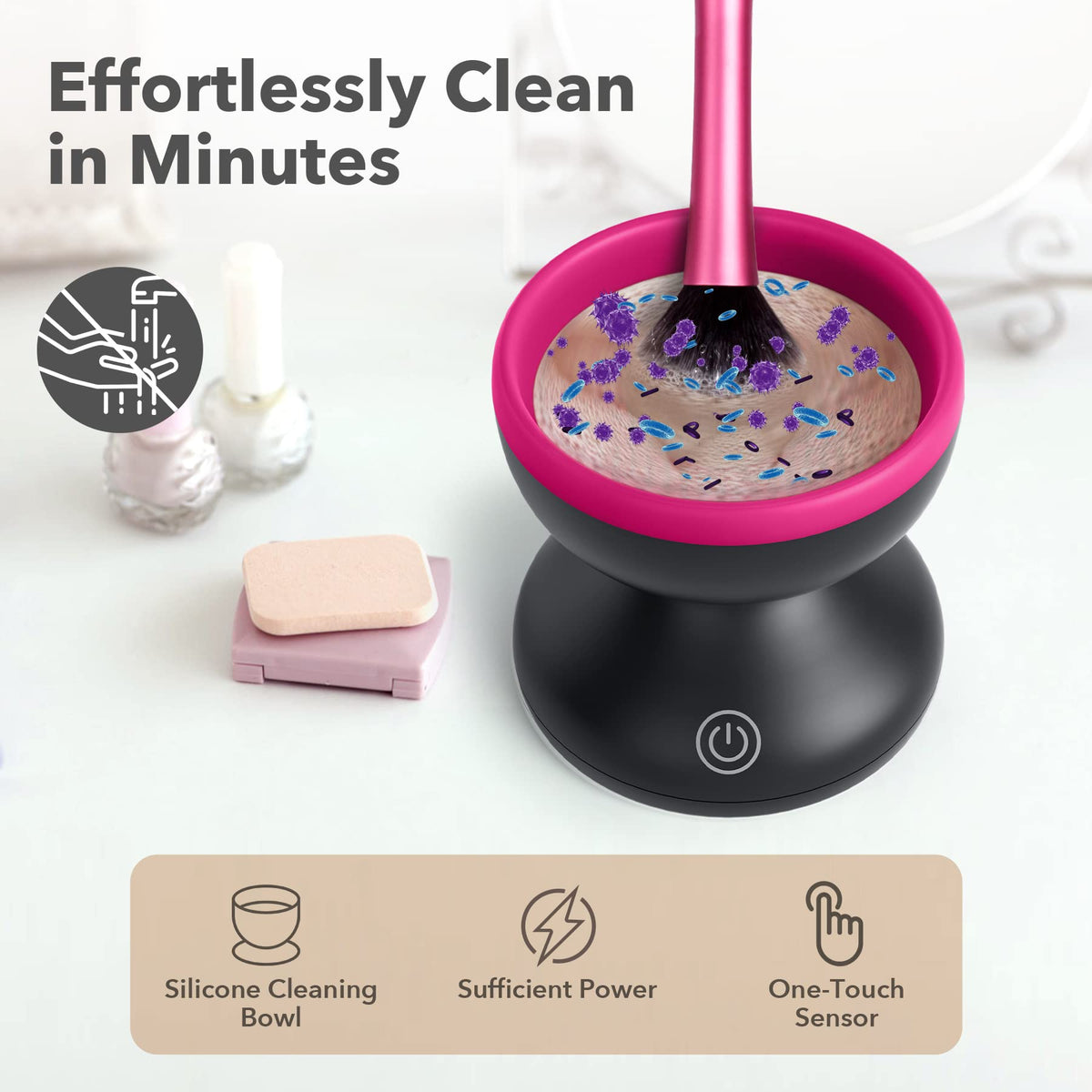 ElectricBeauty - Makeup Brush Cleaner