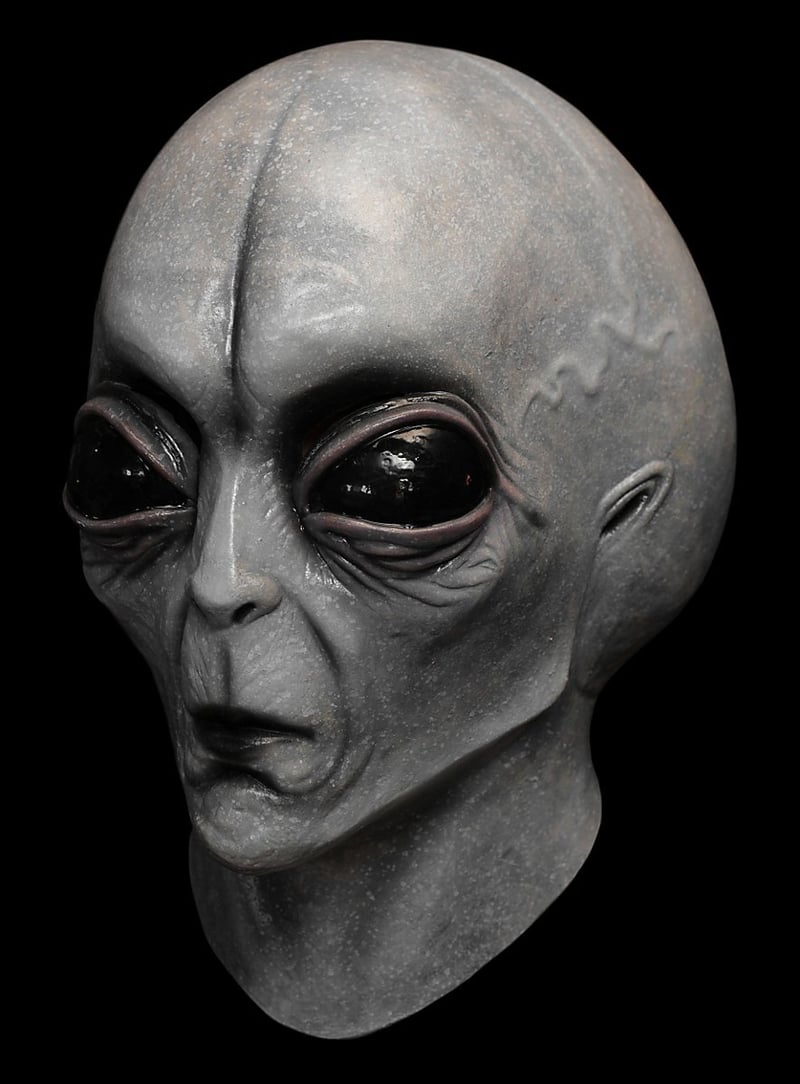 Alien Invasion - Silicone Mask For Pranks & Parties