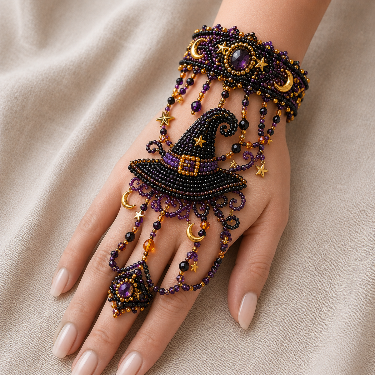 CraftBloom – DIY Beaded Wearable Art Bracelet Kit