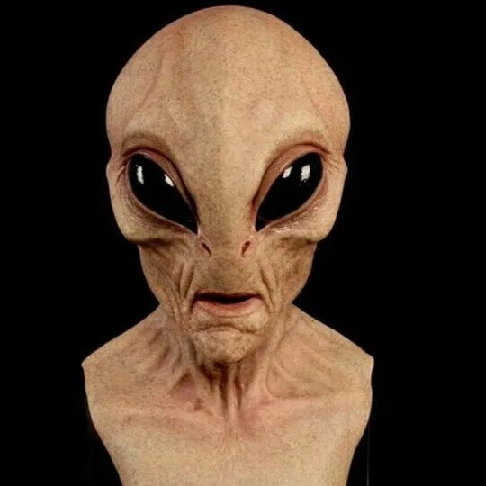 AlienAllure - Spooky Halloween Alien Mask
