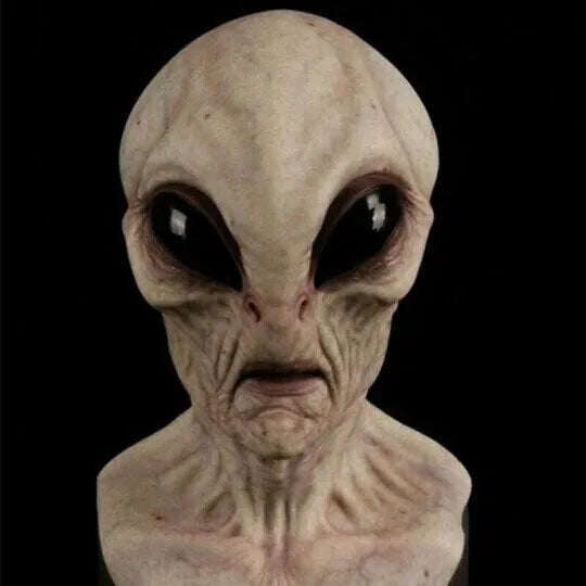 AlienAllure - Spooky Halloween Alien Mask