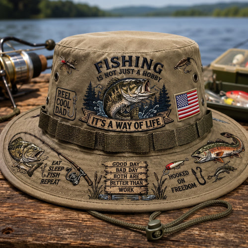 TrailGuard – Wide Brim Outdoor Fishing Hat