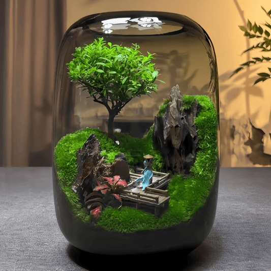 LushVista - Moss Landscape Display
