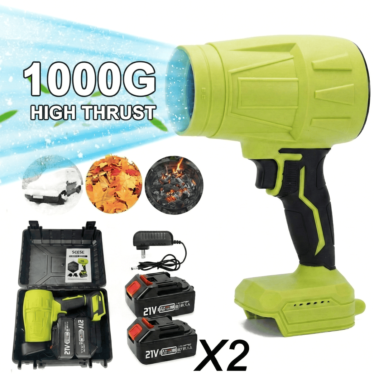 PowerBurst – High-Speed Cordless Cleaning Blower