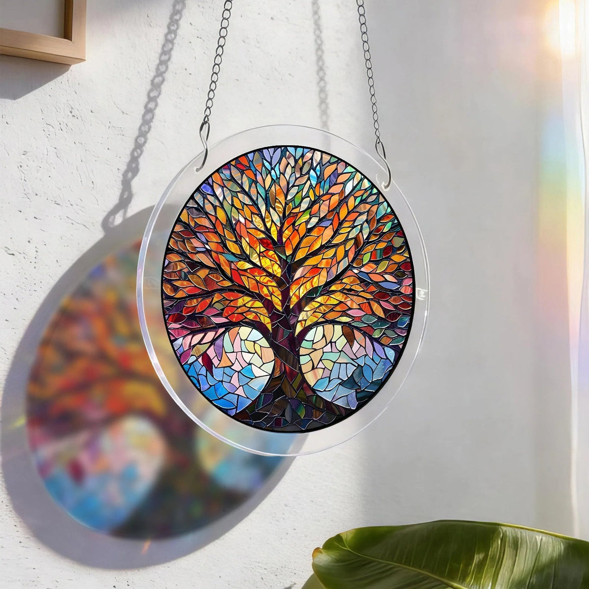 EmeraldFlame – Acrylic 80 Pcs Suncatcher Puzzle
