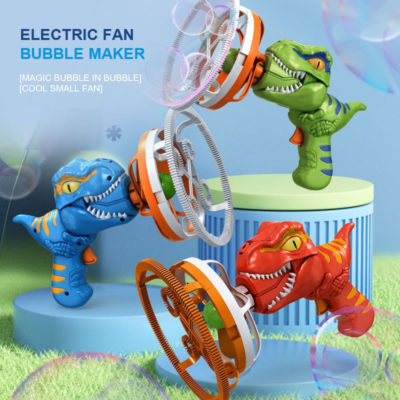 MiniDino - Portable Dinosaur Bubble Blaster