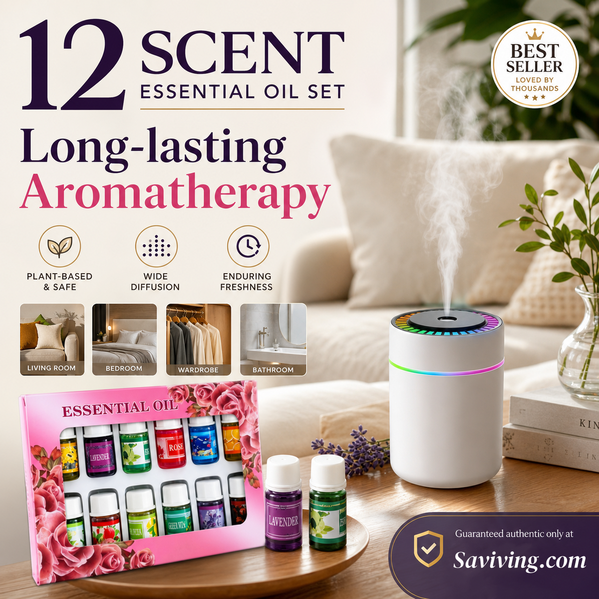 ScentGarden – Multi Scent Water Soluble Diffuser Oil Collection