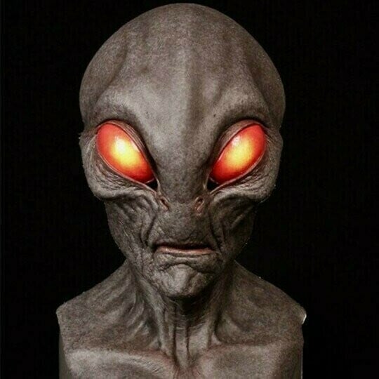 Alien Invasion - Silicone Mask For Pranks & Parties