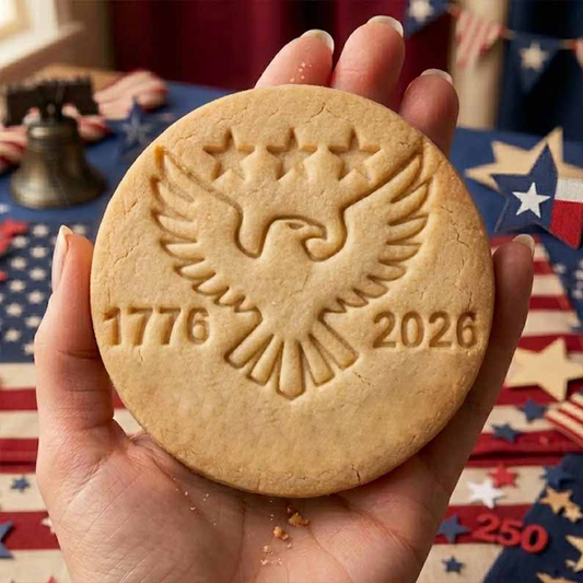 1776–2026 USA 250th Anniversary Cookie Stamp