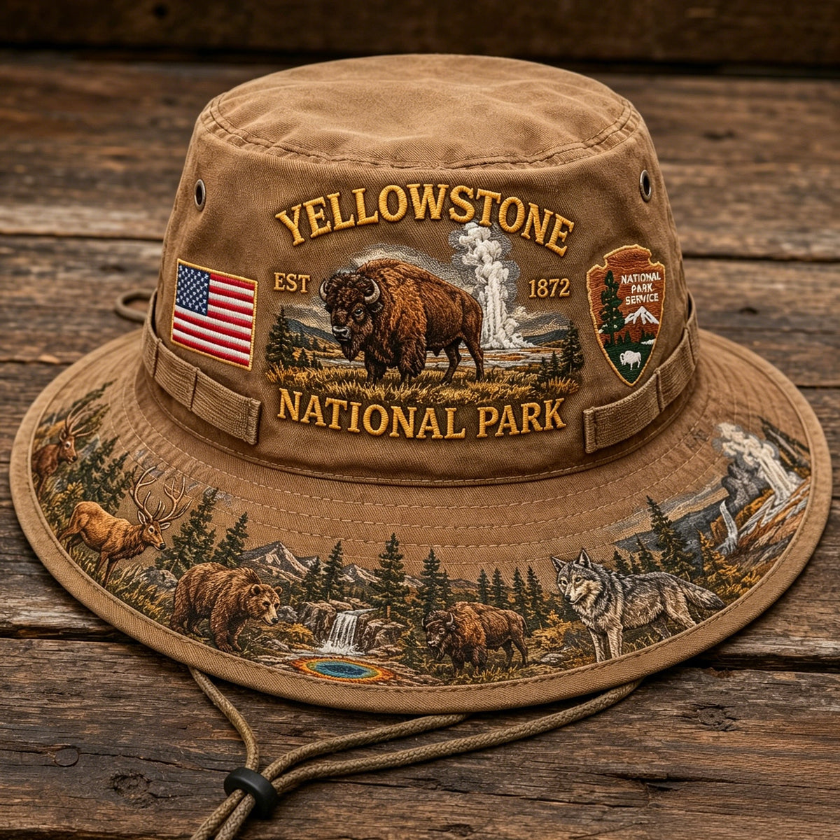 TrailGuard – Yellowstone Adventure Sun Protection Boonie Hat
