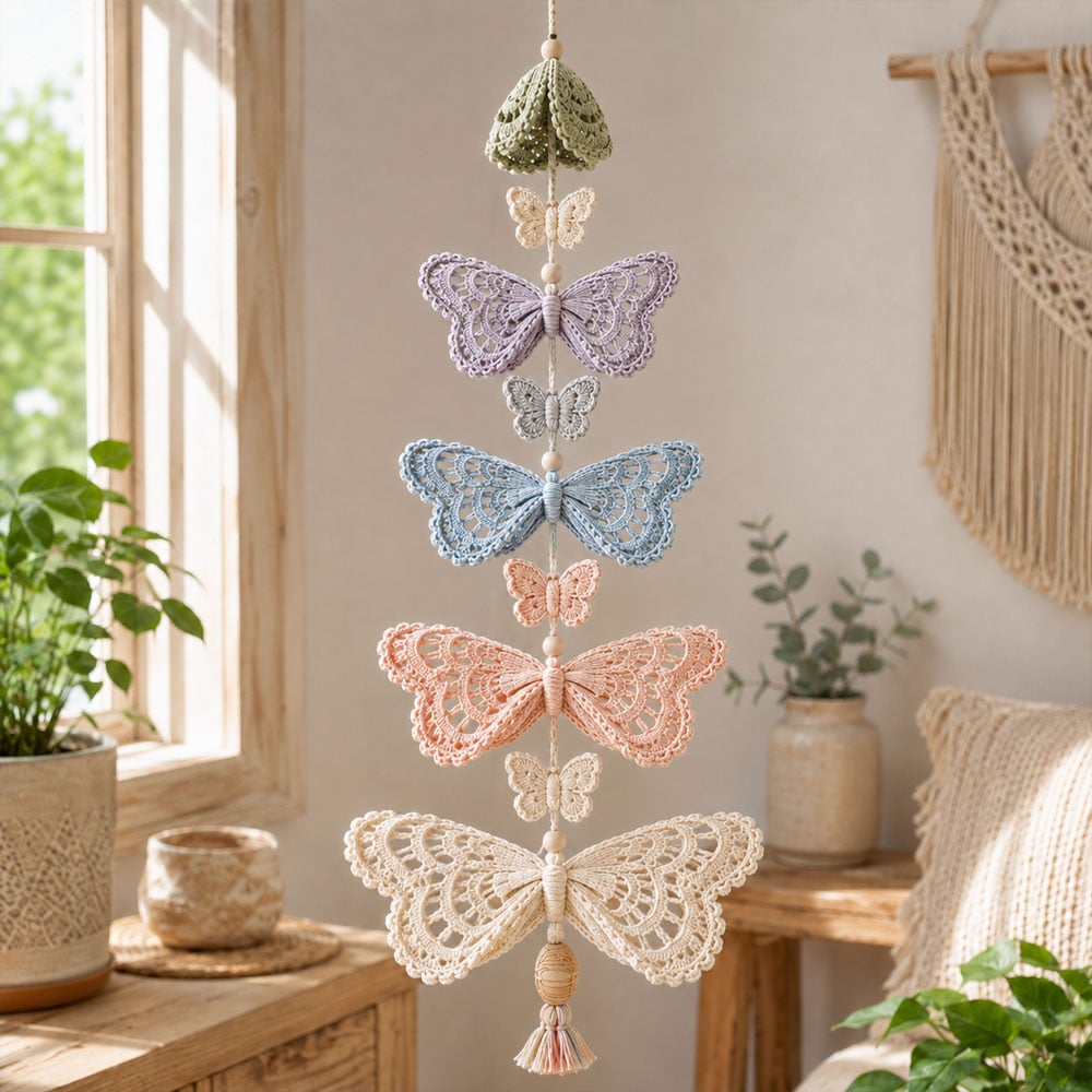 FloraFlight – Premium Hummingbird Crochet Cascade Kit