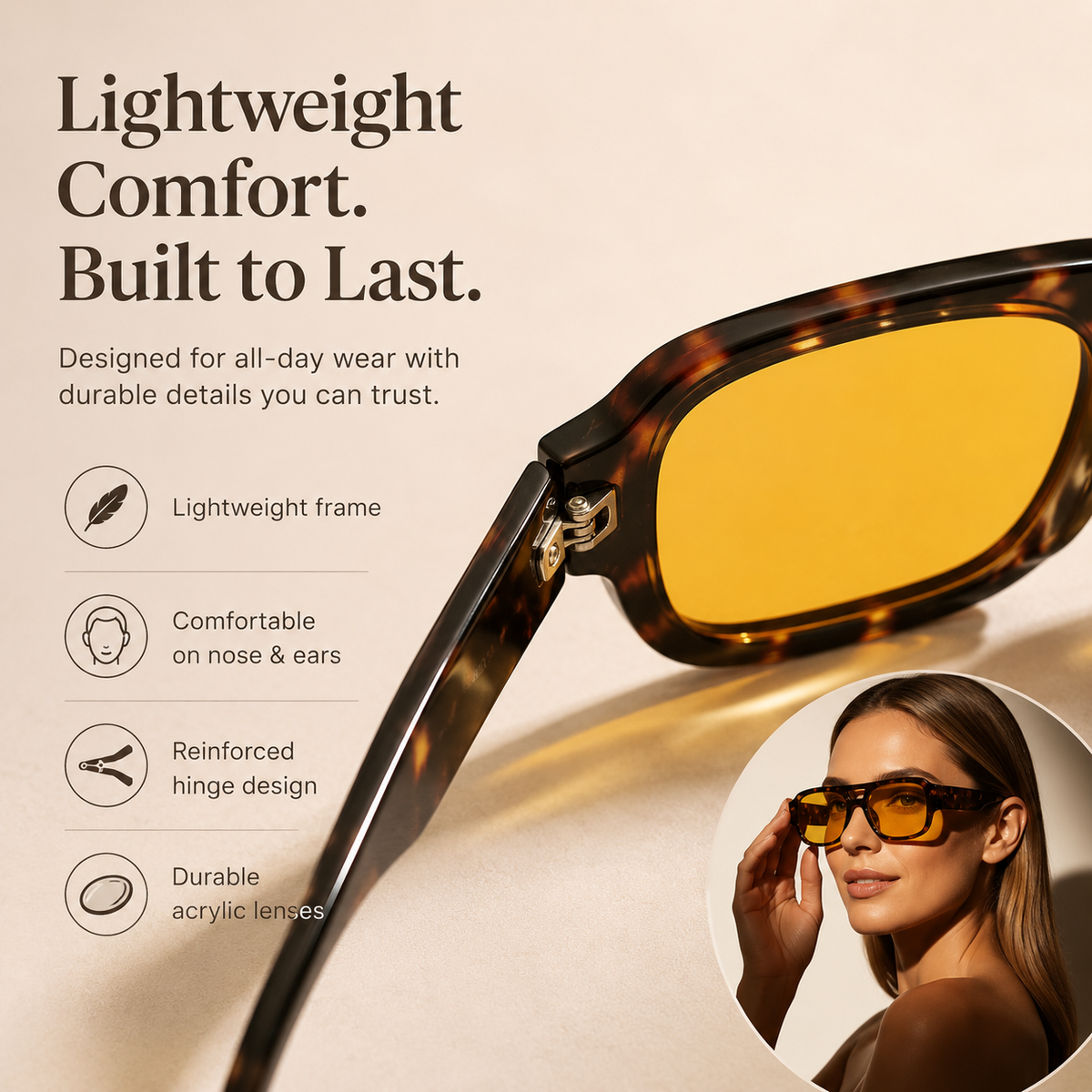 AeroLux – Oversized Aviator Sunglasses