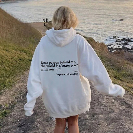 BackTalk - Inspirational Message Sweatshirt
