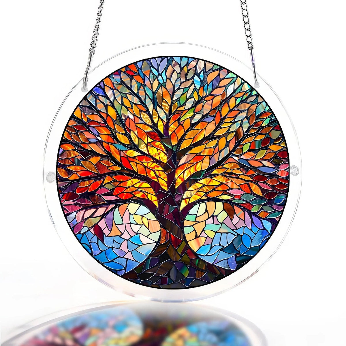 EmeraldFlame – Acrylic 80 Pcs Suncatcher Puzzle