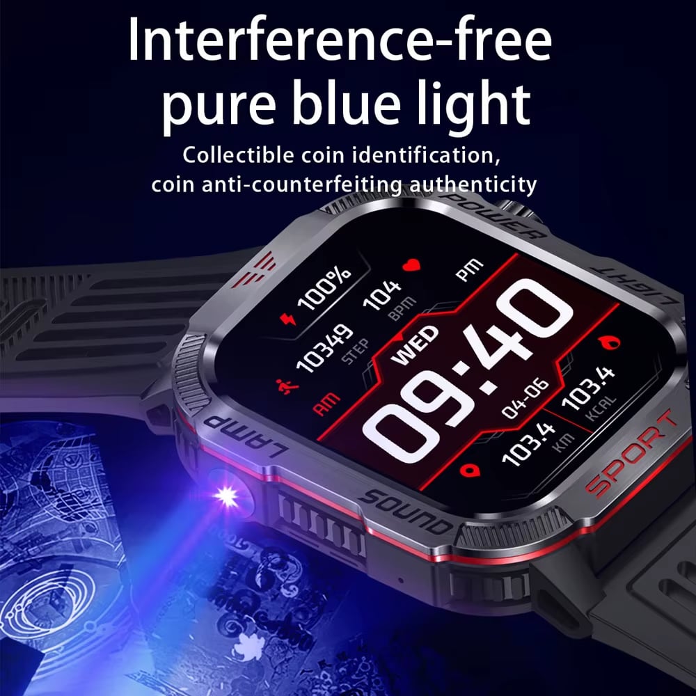 VanguardX - Outdoor Military Smart Watch – Power Meets Precision