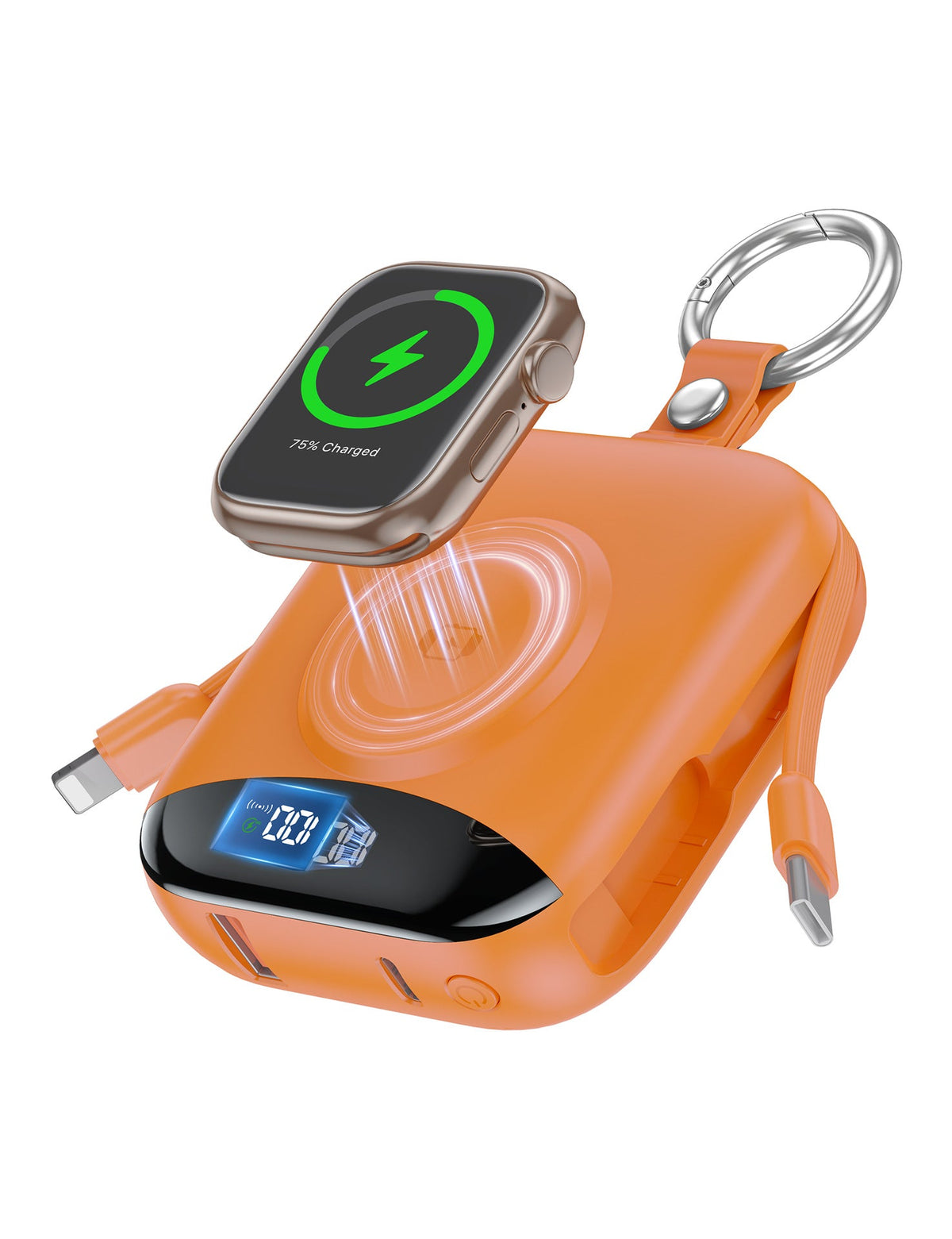 PowerDock – Magnetic 3-in-1 Wireless Charging Power Bank