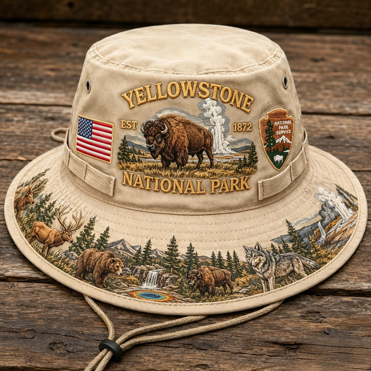TrailGuard – Yellowstone Adventure Sun Protection Boonie Hat
