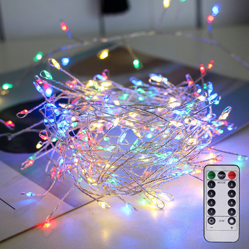 FlexiGlow | LED Copper Wire Firecracker Lights – Transform Any Space with Magic