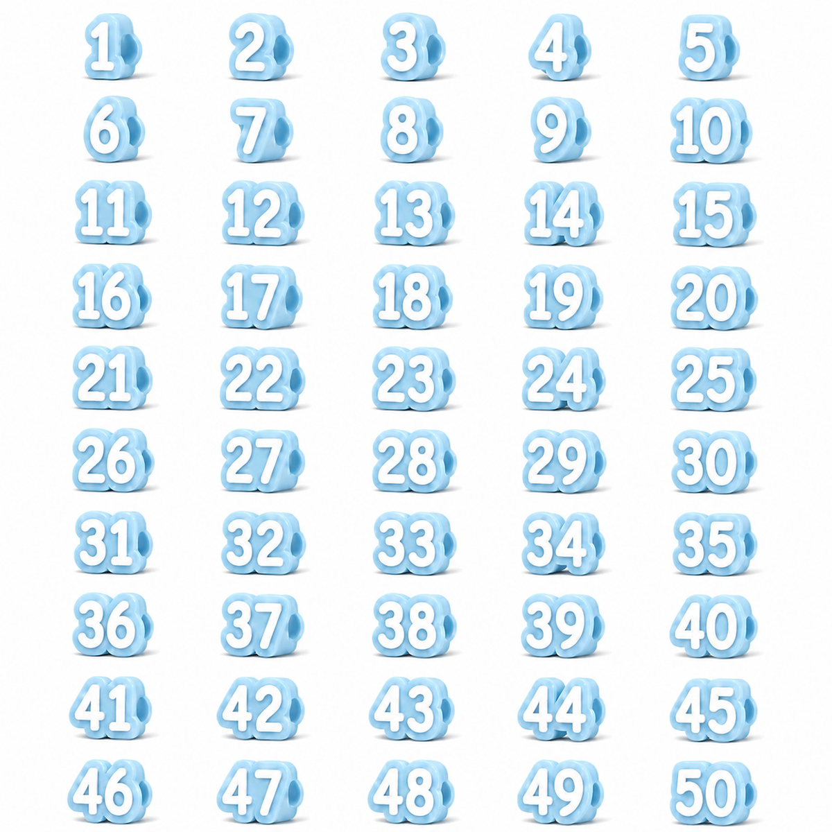NumberFlow – Numbered Pencil Toppers
