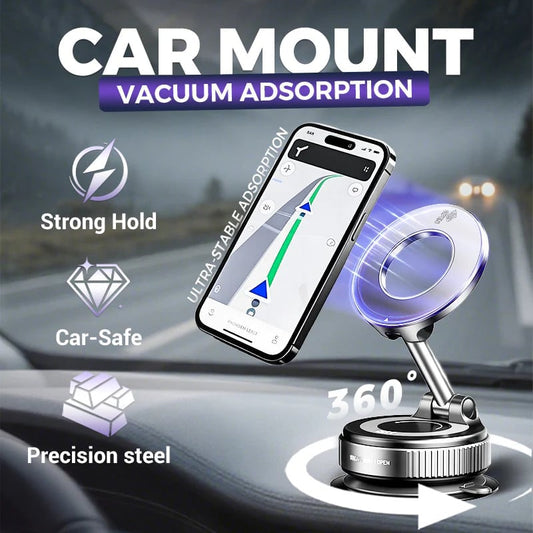 360Mag - Rotatable Magnetic Phone Holder - Effortless Hands-Free Use