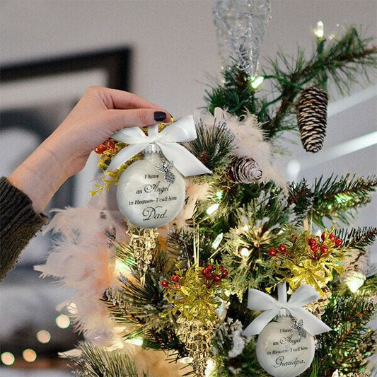 AngelGlow - Heavenly Feather Remembrance Ornament