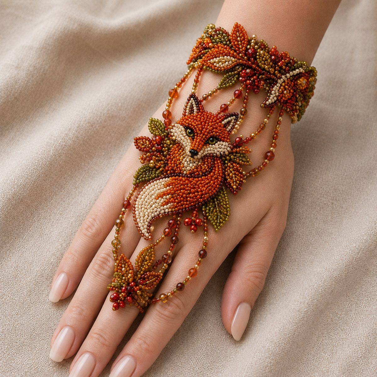 CraftBloom – DIY Beaded Wearable Art Bracelet Kit