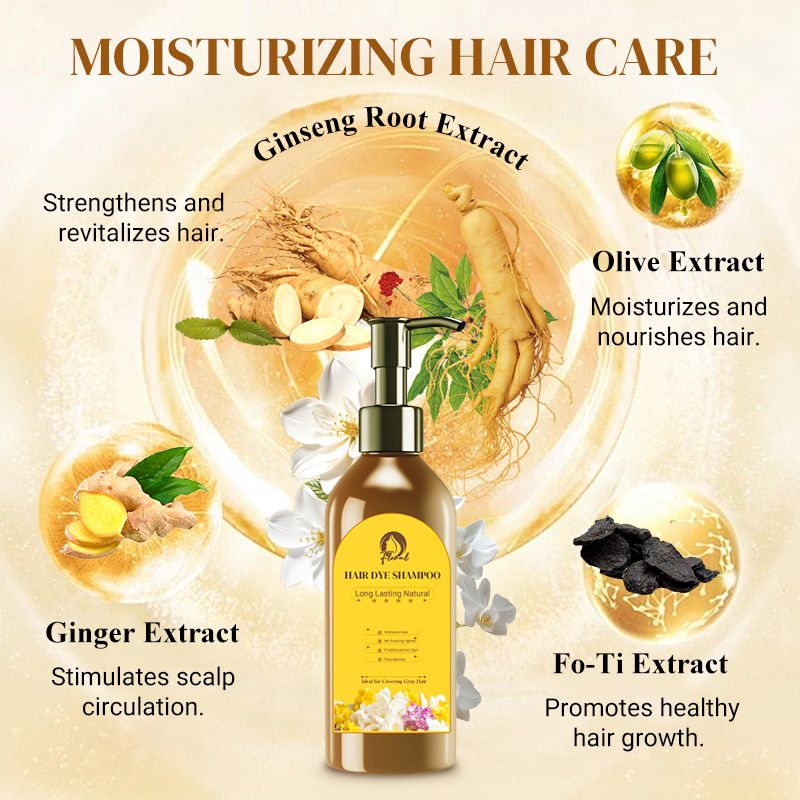 LuxeTone - Salon-Inspired Hair Dye Shampoo