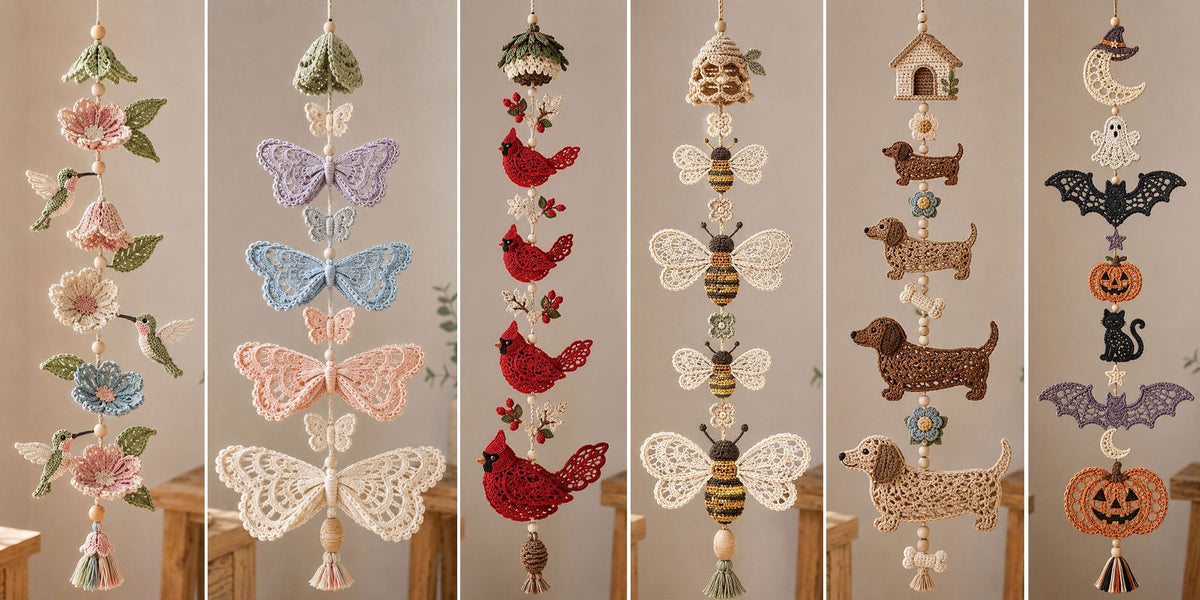 FloraFlight – Premium Hummingbird Crochet Cascade Kit