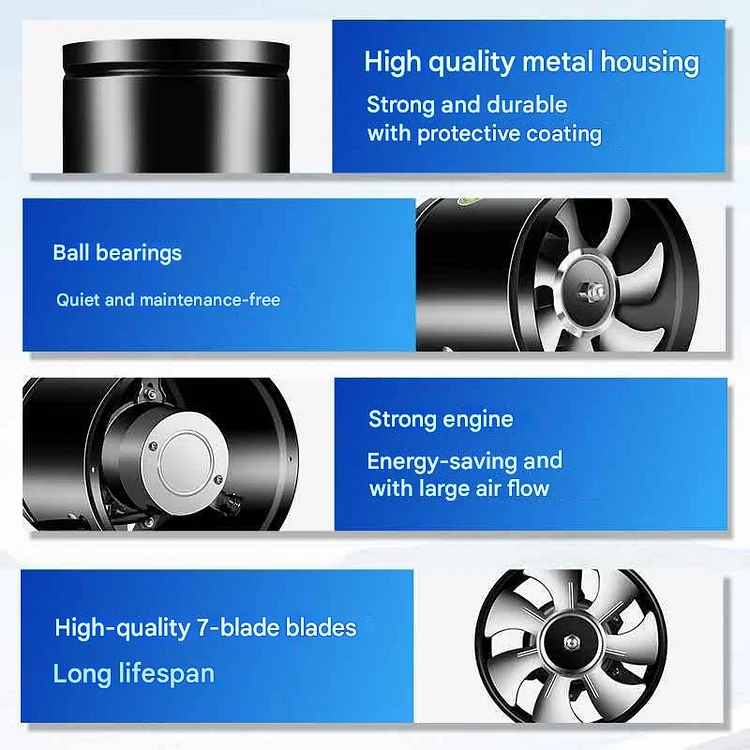 AeroSilent – High-Speed, Strong Suction Exhaust Fan