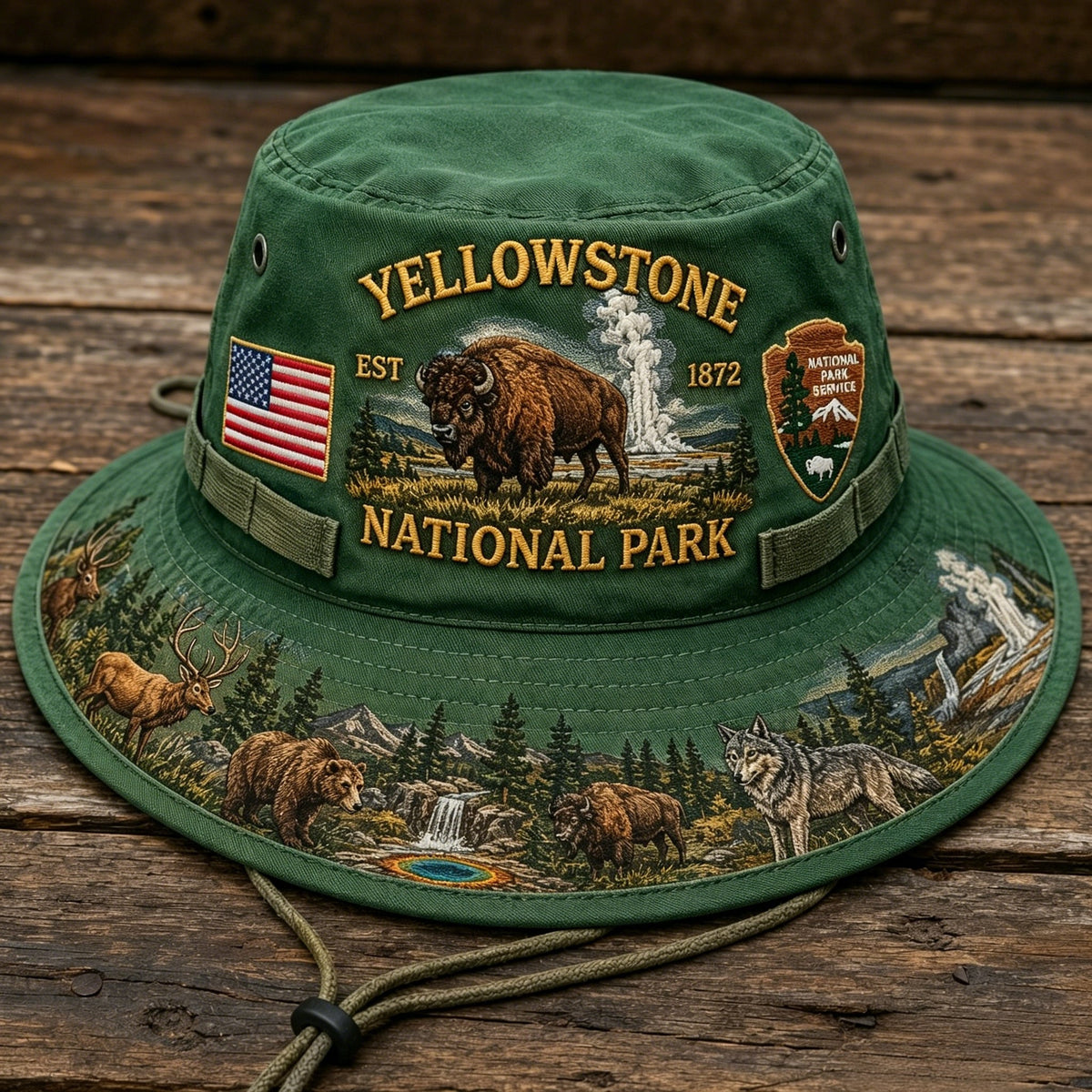 TrailGuard – Yellowstone Adventure Sun Protection Boonie Hat