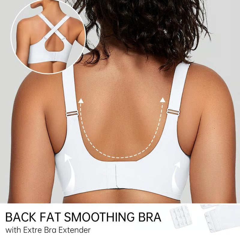 AirLuxe | Wireless Mesh V-Neck Bralette