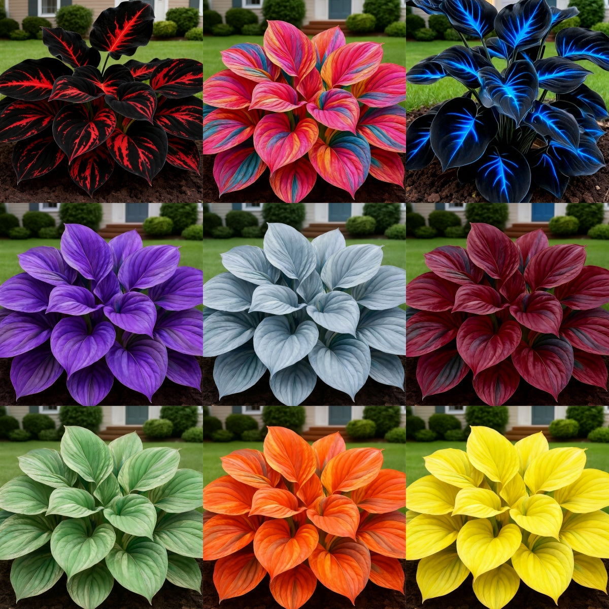 BlueFlame – Colorful Hosta Seed Collection