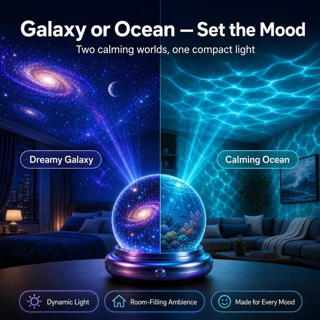 LumaMyst – Smart Night Light Projector
